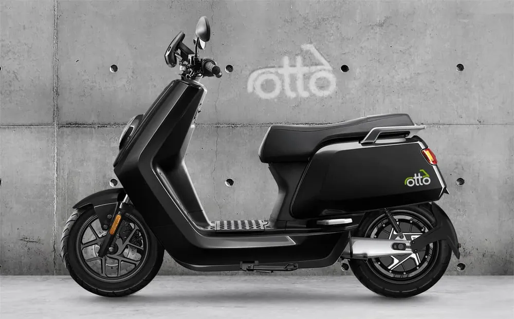 Otto-branded electric fleet at the Hammersmith workshop
