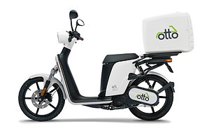 Image of e-moped e-scooter for rent in London, Askoll eSPro70 photo