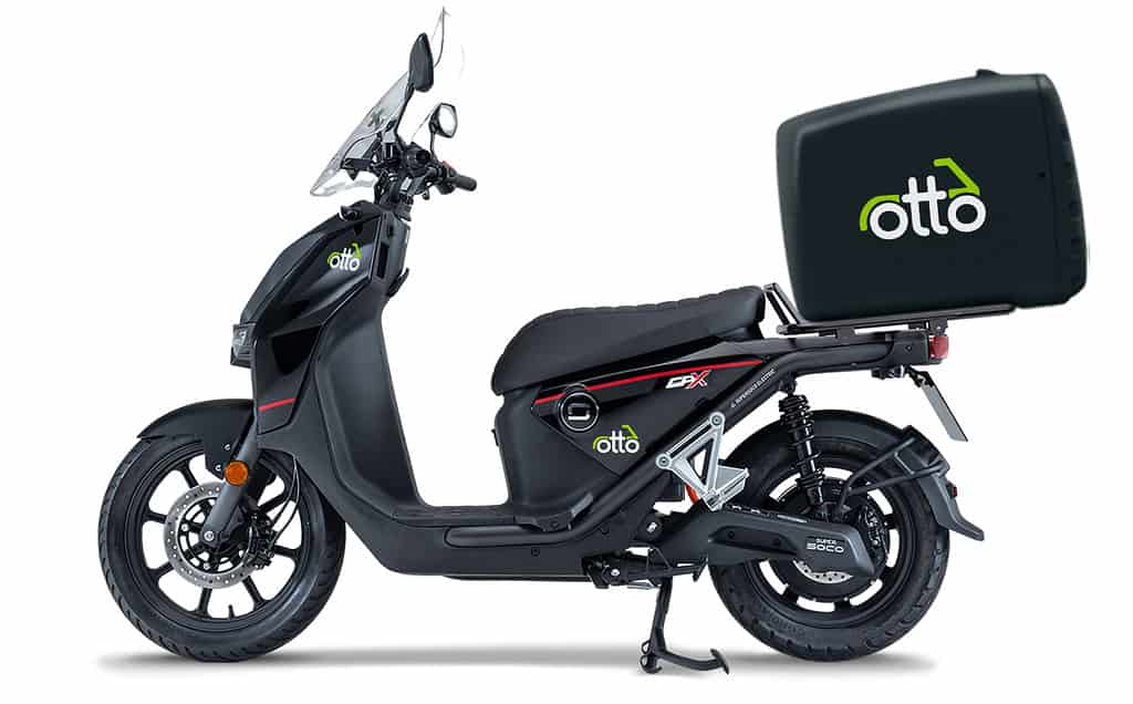 e-moped e-scooter for rent in London, Voto CPC for Otto Scooter